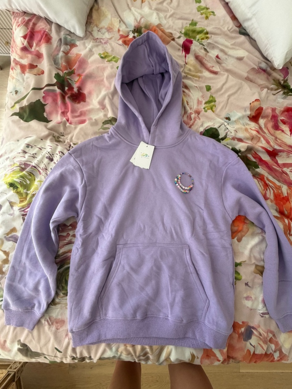 Lola & The Boys Lavender Swiftie Lovers Hoodie